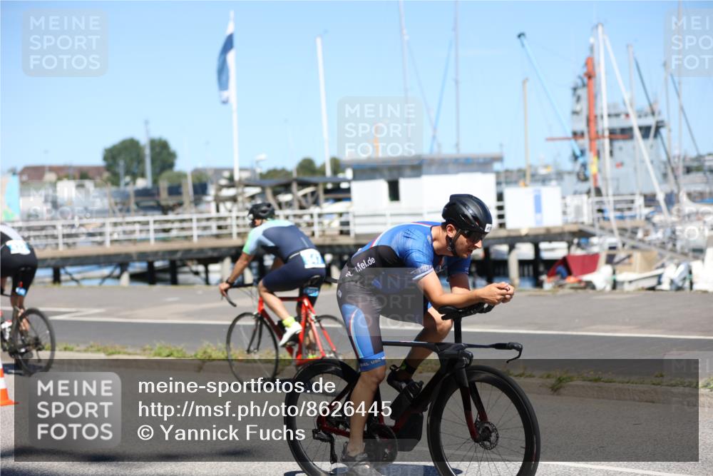 17.08.2025 - KN Förde Triathlon 2025 Yannick Fuchs http://msf.ph/oto/8626445 17.08.2025 13:03:38 Radfahren 402, 418, 458, 476, 531, 536, 542, 432, 493, 547 meine-sportfotos.de