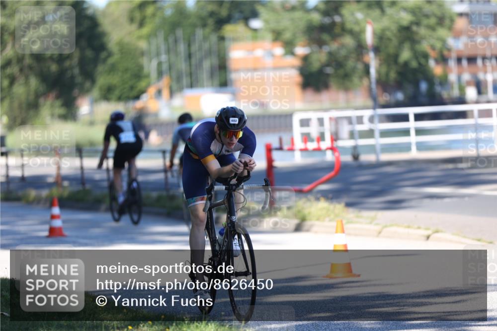 17.08.2025 - KN Förde Triathlon 2025 Yannick Fuchs http://msf.ph/oto/8626450 17.08.2025 13:03:40 Radfahren 402, 418, 458, 476, 531, 536, 542, 432, 458, 493, 536, 542, 547 meine-sportfotos.de