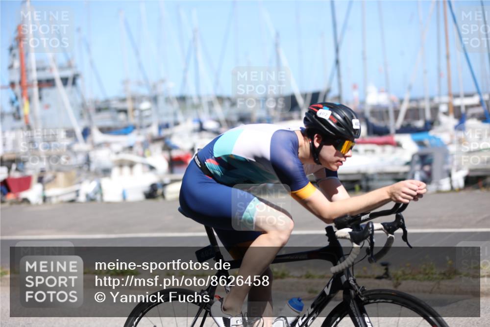 17.08.2025 - KN Förde Triathlon 2025 Yannick Fuchs http://msf.ph/oto/8626458 17.08.2025 13:03:42 Radfahren 402, 476, 418, 432, 458, 531, 536, 542, 547 meine-sportfotos.de