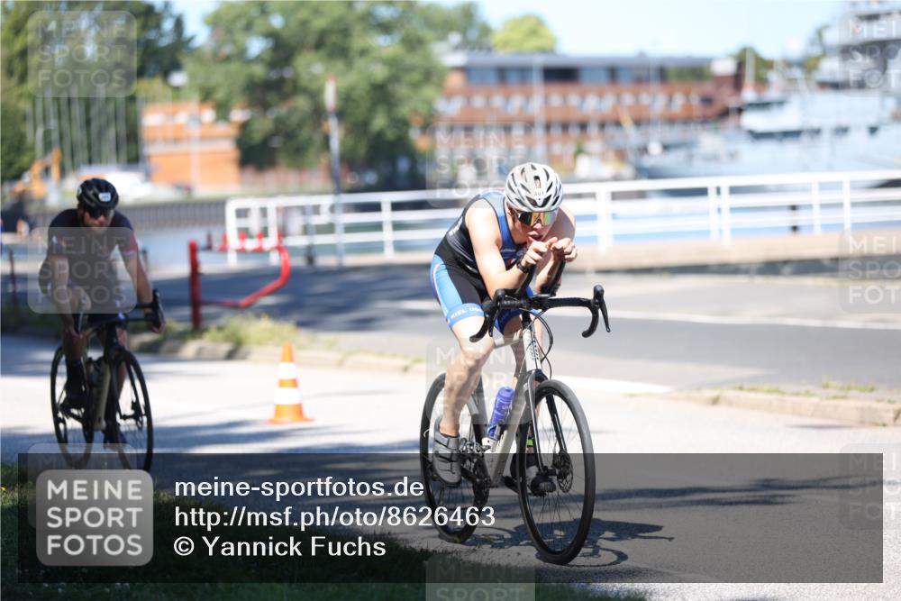 17.08.2025 - KN Förde Triathlon 2025 Yannick Fuchs http://msf.ph/oto/8626463 17.08.2025 13:03:51 Radfahren 401, 409, 411, 412, 460, 461, 467, 402, 476 meine-sportfotos.de