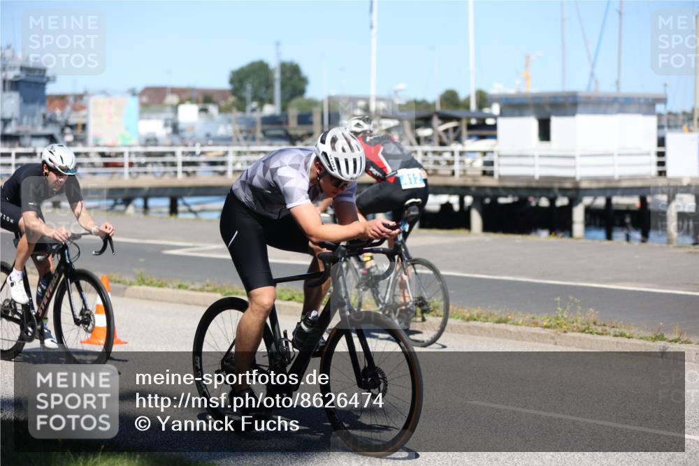 17.08.2025 - KN Förde Triathlon 2025 Yannick Fuchs http://msf.ph/oto/8626474 17.08.2025 13:03:58 Radfahren 409, 411, 460, 461, 523, 401, 412, 467 meine-sportfotos.de