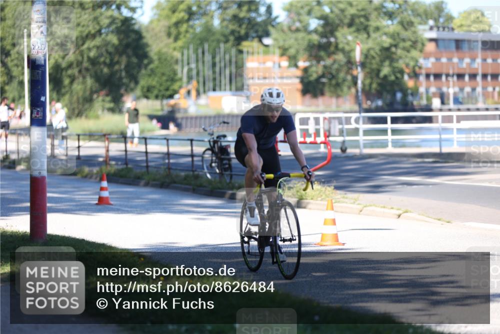 17.08.2025 - KN Förde Triathlon 2025 Yannick Fuchs http://msf.ph/oto/8626484 17.08.2025 13:04:07 Radfahren 406, 436, 452, 483, 523, 533, 535, 411, 460, 461 meine-sportfotos.de