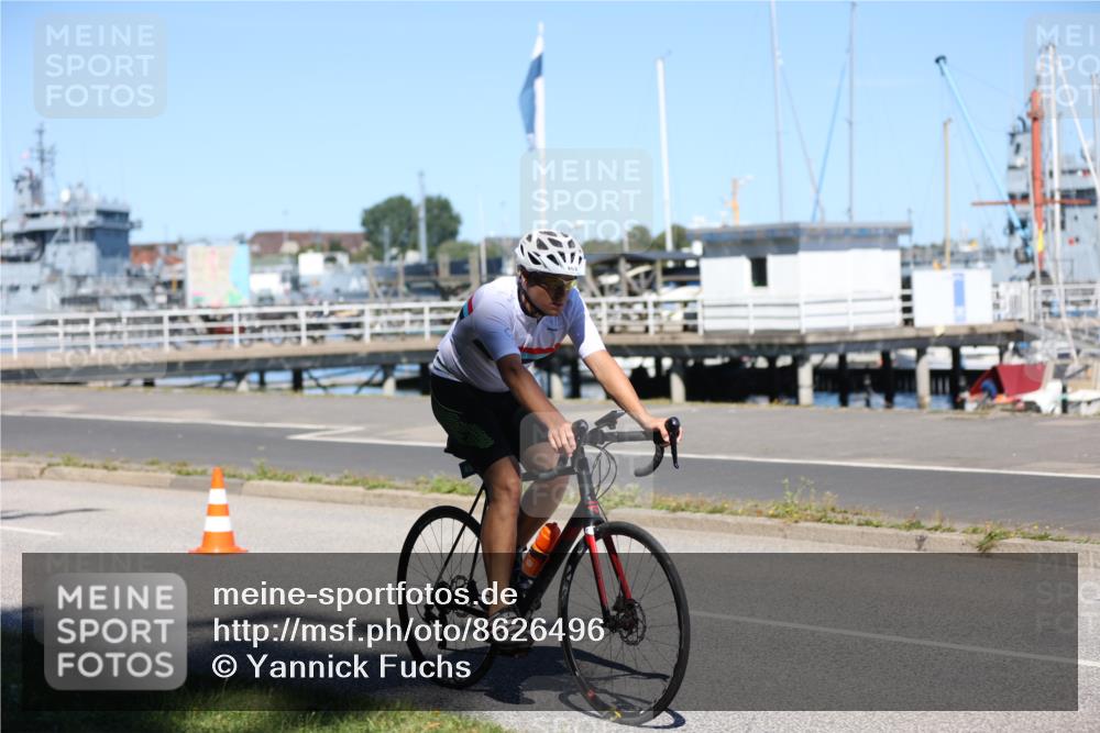 17.08.2025 - KN Förde Triathlon 2025 Yannick Fuchs http://msf.ph/oto/8626496 17.08.2025 13:04:10 Radfahren 406, 436, 452, 483, 495, 533, 535, 523 meine-sportfotos.de