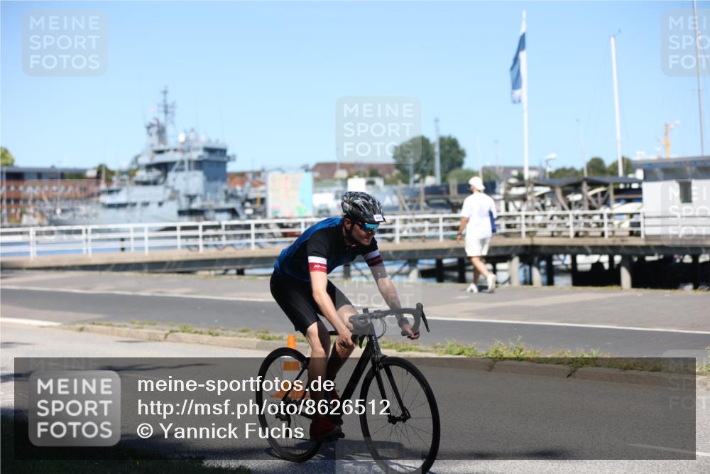 17.08.2025 - KN Förde Triathlon 2025 Yannick Fuchs http://msf.ph/oto/8626512 17.08.2025 13:04:23 Radfahren 430, 453, 465, 469, 470, 485, 436, 495 meine-sportfotos.de