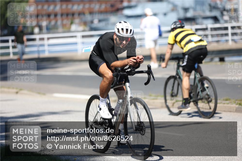 17.08.2025 - KN Förde Triathlon 2025 Yannick Fuchs http://msf.ph/oto/8626524 17.08.2025 13:04:31 Radfahren 465, 469, 471, 430, 453, 470, 485 meine-sportfotos.de