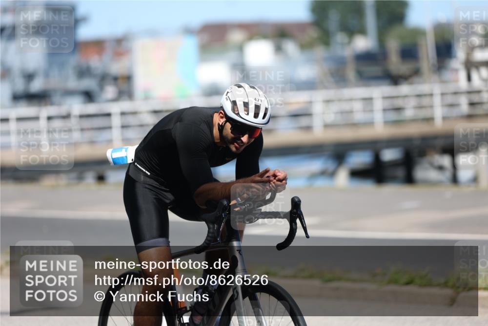 17.08.2025 - KN Förde Triathlon 2025 Yannick Fuchs http://msf.ph/oto/8626526 17.08.2025 13:04:32 Radfahren 465, 469, 471, 430, 453, 470, 485 meine-sportfotos.de