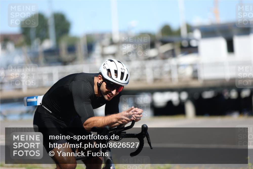 17.08.2025 - KN Förde Triathlon 2025 Yannick Fuchs http://msf.ph/oto/8626527 17.08.2025 13:04:32 Radfahren 465, 469, 471, 430, 453, 470, 485 meine-sportfotos.de