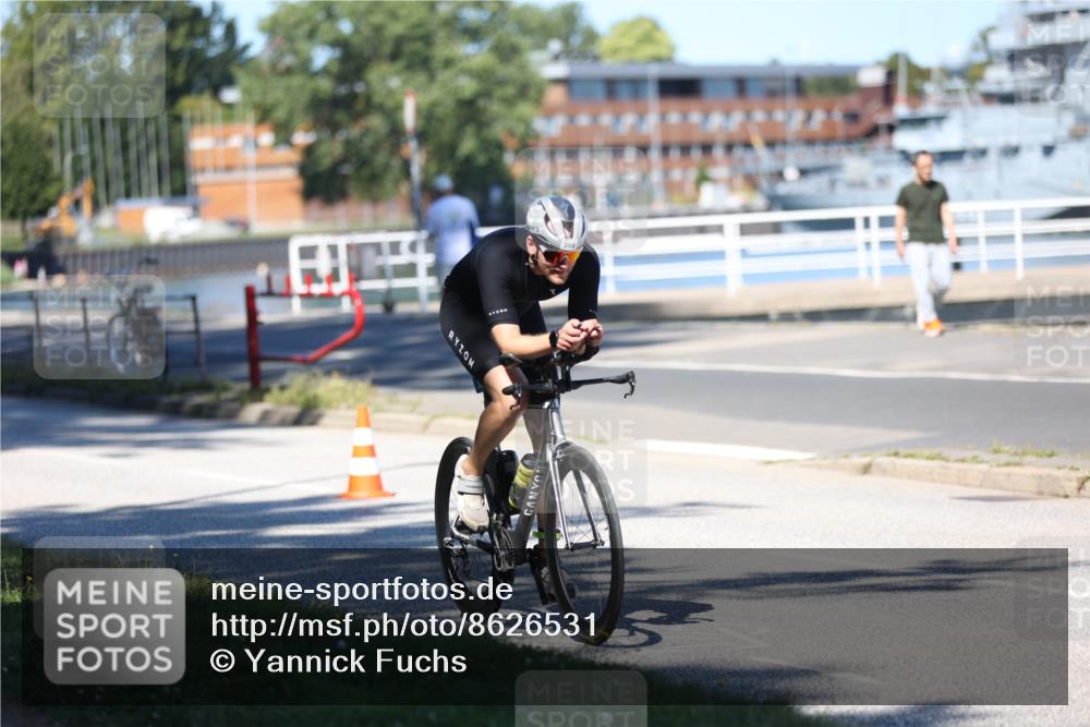 17.08.2025 - KN Förde Triathlon 2025 Yannick Fuchs http://msf.ph/oto/8626531 17.08.2025 13:04:41 Radfahren 398, 435, 475, 494, 509, 549, 471 meine-sportfotos.de