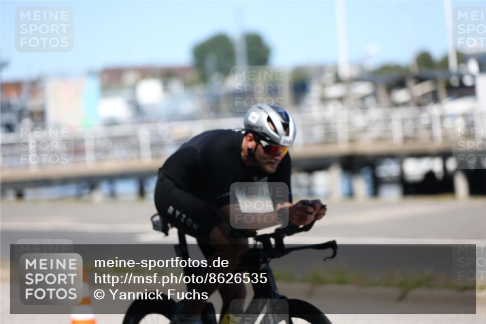 17.08.2025 - KN Förde Triathlon 2025 Yannick Fuchs http://msf.ph/oto/8626535 17.08.2025 13:04:41 Radfahren 398, 435, 475, 494, 509, 549, 471 meine-sportfotos.de