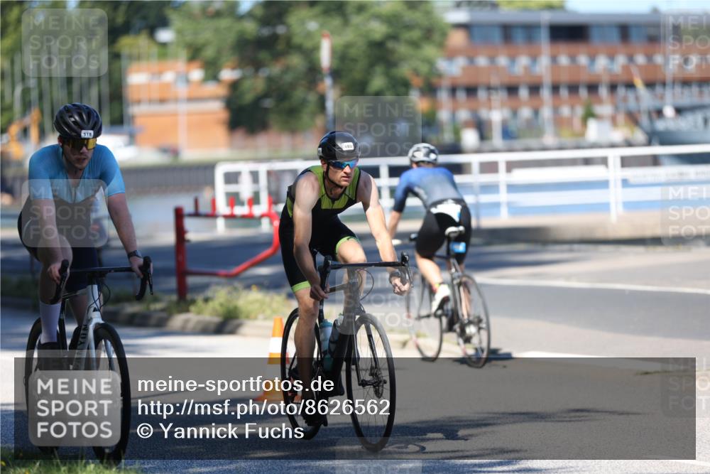 17.08.2025 - KN Förde Triathlon 2025 Yannick Fuchs http://msf.ph/oto/8626562 17.08.2025 13:05:06 Radfahren 432, 448, 493, 518, 547, 498 meine-sportfotos.de
