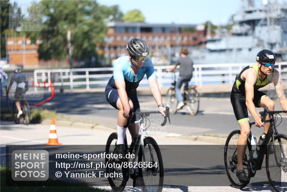 17.08.2025 - KN Förde Triathlon 2025 Yannick Fuchs http://msf.ph/oto/8626564 17.08.2025 13:05:07 Radfahren 432, 448, 493, 518, 547, 498 meine-sportfotos.de