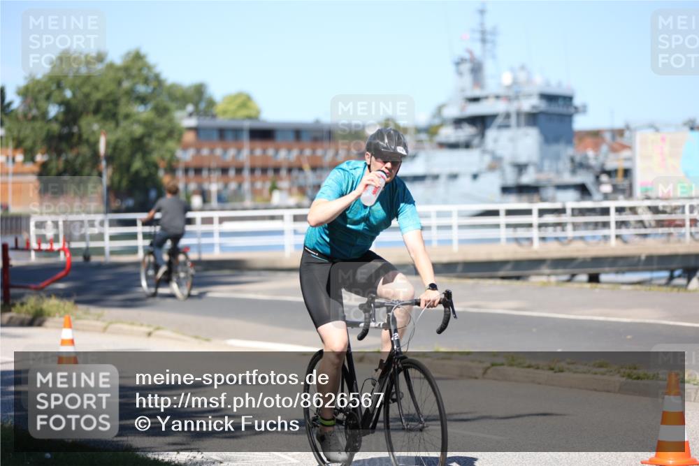 17.08.2025 - KN Förde Triathlon 2025 Yannick Fuchs http://msf.ph/oto/8626567 17.08.2025 13:05:08 Radfahren 432, 448, 493, 518, 547, 498 meine-sportfotos.de