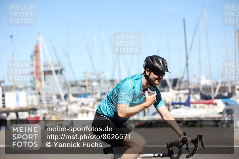 17.08.2025 - KN Förde Triathlon 2025 Yannick Fuchs http://msf.ph/oto/8626571 17.08.2025 13:05:09 Radfahren 432, 448, 493, 518, 547, 498 meine-sportfotos.de