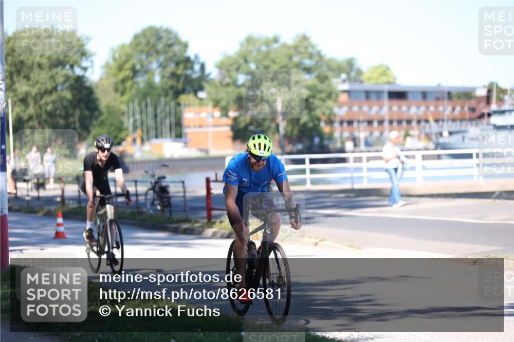 17.08.2025 - KN Förde Triathlon 2025 Yannick Fuchs http://msf.ph/oto/8626581 17.08.2025 13:05:23 Radfahren 409, 415, 443, 459, 462, 476, 479, 531, 534, 536, 422 meine-sportfotos.de