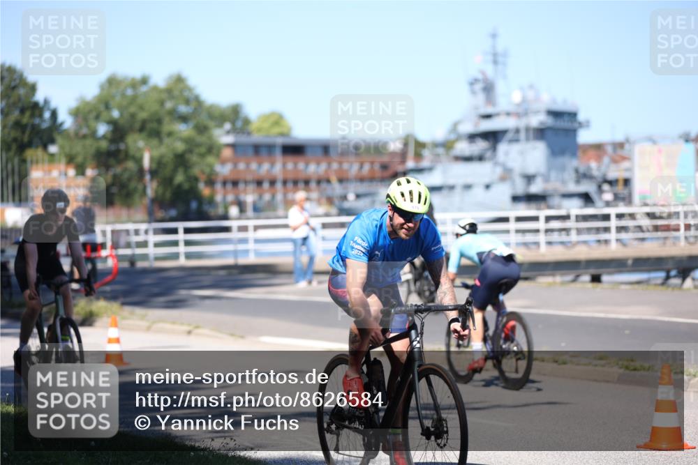 17.08.2025 - KN Förde Triathlon 2025 Yannick Fuchs http://msf.ph/oto/8626584 17.08.2025 13:05:23 Radfahren 409, 415, 443, 459, 462, 476, 479, 531, 534, 536, 422 meine-sportfotos.de