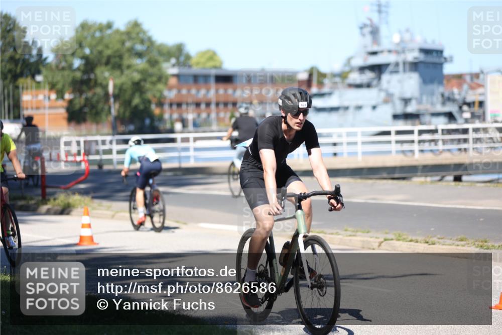 17.08.2025 - KN Förde Triathlon 2025 Yannick Fuchs http://msf.ph/oto/8626586 17.08.2025 13:05:24 Radfahren 409, 415, 443, 459, 462, 476, 479, 531, 534, 536, 422, 459 meine-sportfotos.de