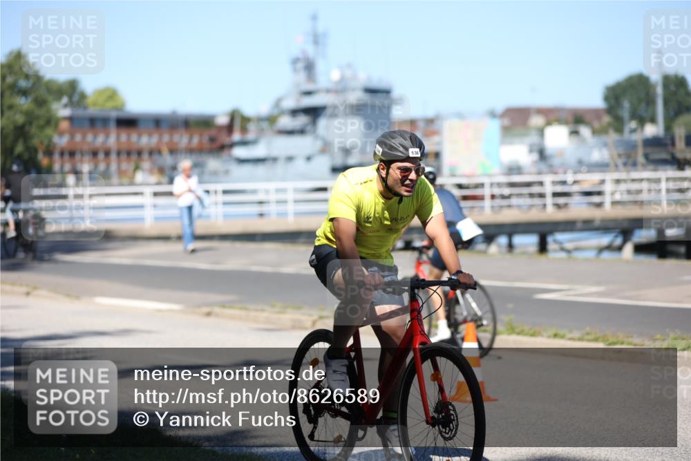 17.08.2025 - KN Förde Triathlon 2025 Yannick Fuchs http://msf.ph/oto/8626589 17.08.2025 13:05:25 Radfahren 409, 415, 443, 462, 476, 479, 531, 534, 536, 422, 443, 459 meine-sportfotos.de