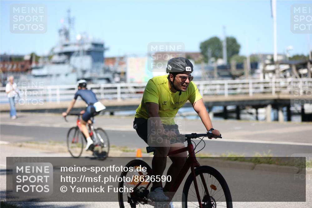 17.08.2025 - KN Förde Triathlon 2025 Yannick Fuchs http://msf.ph/oto/8626590 17.08.2025 13:05:25 Radfahren 409, 415, 443, 462, 476, 479, 531, 534, 536, 422, 443, 459 meine-sportfotos.de