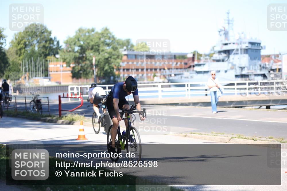 17.08.2025 - KN Förde Triathlon 2025 Yannick Fuchs http://msf.ph/oto/8626598 17.08.2025 13:05:29 Radfahren 406, 409, 462, 479, 491, 534, 536, 415, 443, 459, 476, 531, 536 meine-sportfotos.de