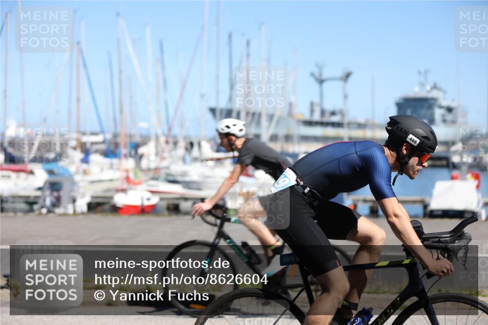 17.08.2025 - KN Förde Triathlon 2025 Yannick Fuchs http://msf.ph/oto/8626604 17.08.2025 13:05:30 Radfahren 406, 409, 462, 479, 491, 534, 415, 443, 459, 476, 531, 536 meine-sportfotos.de