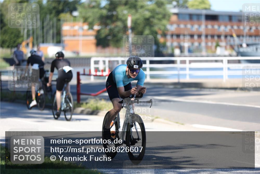 17.08.2025 - KN Förde Triathlon 2025 Yannick Fuchs http://msf.ph/oto/8626607 17.08.2025 13:05:35 Radfahren 406, 462, 491, 501, 409, 462, 479, 534, 536 meine-sportfotos.de