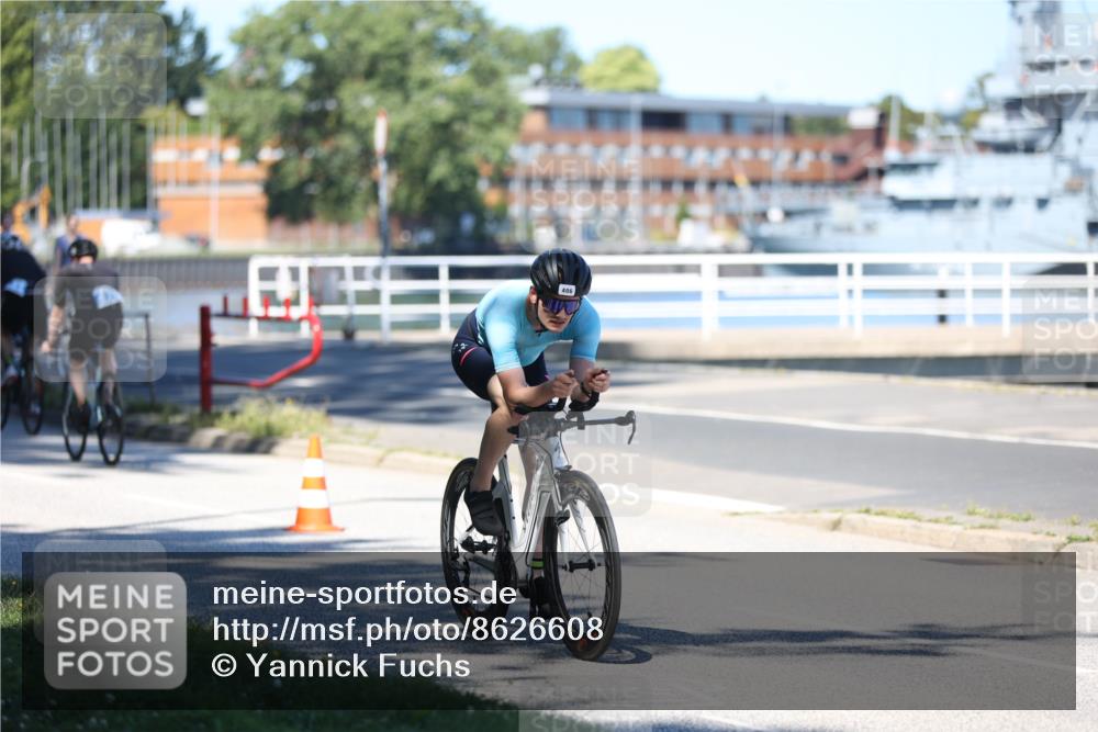 17.08.2025 - KN Förde Triathlon 2025 Yannick Fuchs http://msf.ph/oto/8626608 17.08.2025 13:05:35 Radfahren 406, 462, 491, 501, 409, 462, 479, 534, 536 meine-sportfotos.de
