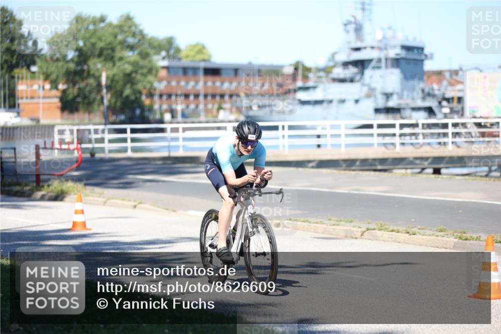 17.08.2025 - KN Förde Triathlon 2025 Yannick Fuchs http://msf.ph/oto/8626609 17.08.2025 13:05:35 Radfahren 406, 462, 491, 501, 409, 462, 479, 534, 536 meine-sportfotos.de