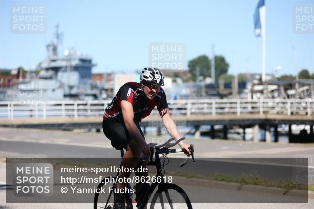 17.08.2025 - KN Förde Triathlon 2025 Yannick Fuchs http://msf.ph/oto/8626618 17.08.2025 13:05:45 Radfahren 412, 513, 533, 406, 491, 501 meine-sportfotos.de