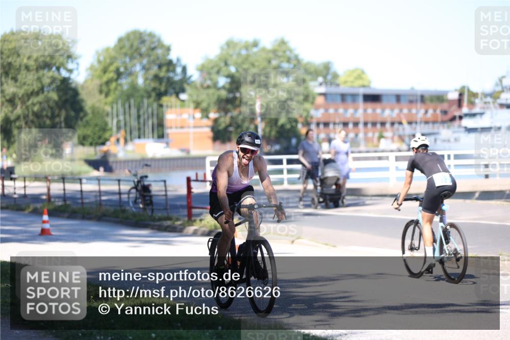 17.08.2025 - KN Förde Triathlon 2025 Yannick Fuchs http://msf.ph/oto/8626626 17.08.2025 13:05:51 Radfahren 436, 455, 533, 412, 513 meine-sportfotos.de