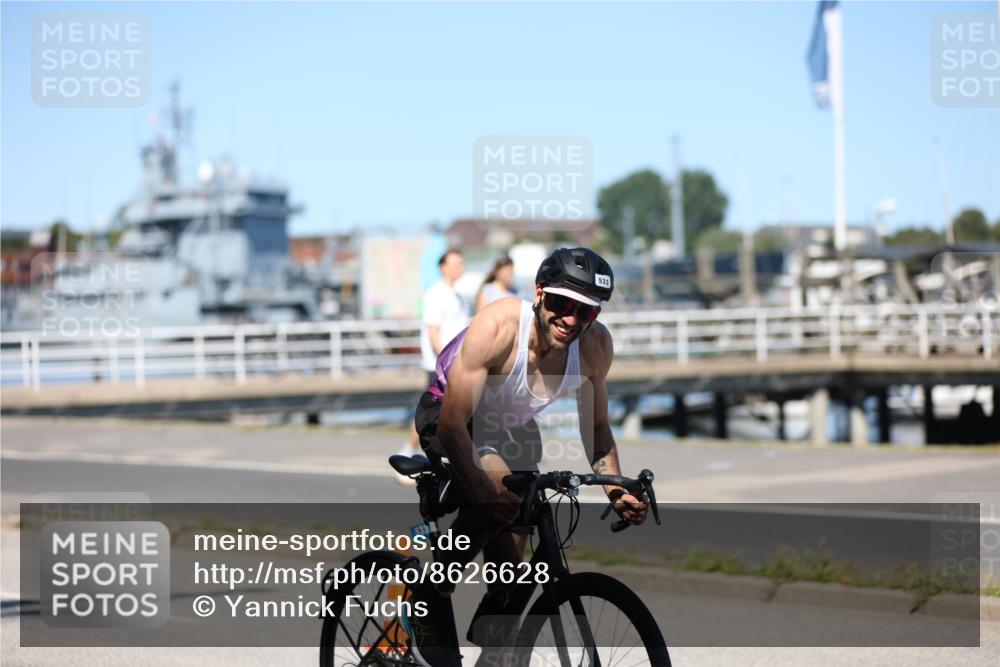 17.08.2025 - KN Förde Triathlon 2025 Yannick Fuchs http://msf.ph/oto/8626628 17.08.2025 13:05:51 Radfahren 436, 455, 533, 412, 513 meine-sportfotos.de