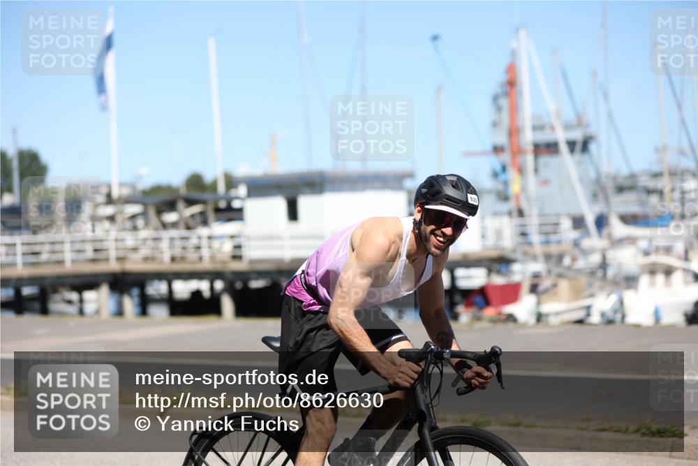 17.08.2025 - KN Förde Triathlon 2025 Yannick Fuchs http://msf.ph/oto/8626630 17.08.2025 13:05:52 Radfahren 436, 455, 533, 412, 513 meine-sportfotos.de