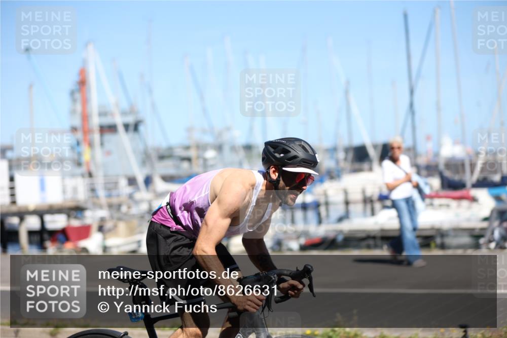 17.08.2025 - KN Förde Triathlon 2025 Yannick Fuchs http://msf.ph/oto/8626631 17.08.2025 13:05:52 Radfahren 436, 455, 533, 412, 513 meine-sportfotos.de