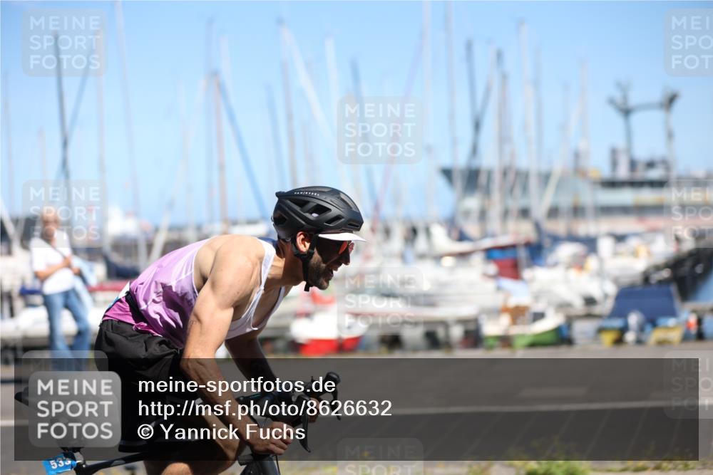 17.08.2025 - KN Förde Triathlon 2025 Yannick Fuchs http://msf.ph/oto/8626632 17.08.2025 13:05:52 Radfahren 436, 455, 533, 412, 513 meine-sportfotos.de