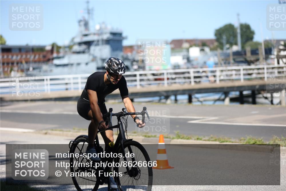 17.08.2025 - KN Förde Triathlon 2025 Yannick Fuchs http://msf.ph/oto/8626666 17.08.2025 13:06:15 Radfahren 408, 419, 465, 490, 495, 403, 470, 487, 500, 548 meine-sportfotos.de