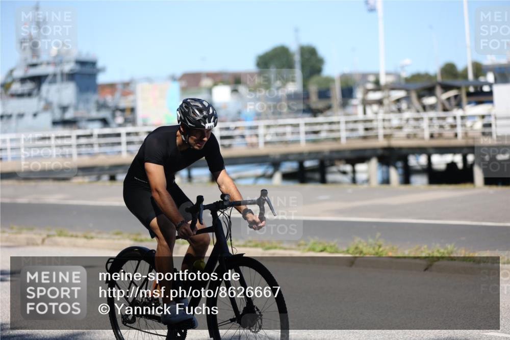 17.08.2025 - KN Förde Triathlon 2025 Yannick Fuchs http://msf.ph/oto/8626667 17.08.2025 13:06:15 Radfahren 408, 419, 465, 490, 495, 403, 470, 487, 500, 548 meine-sportfotos.de