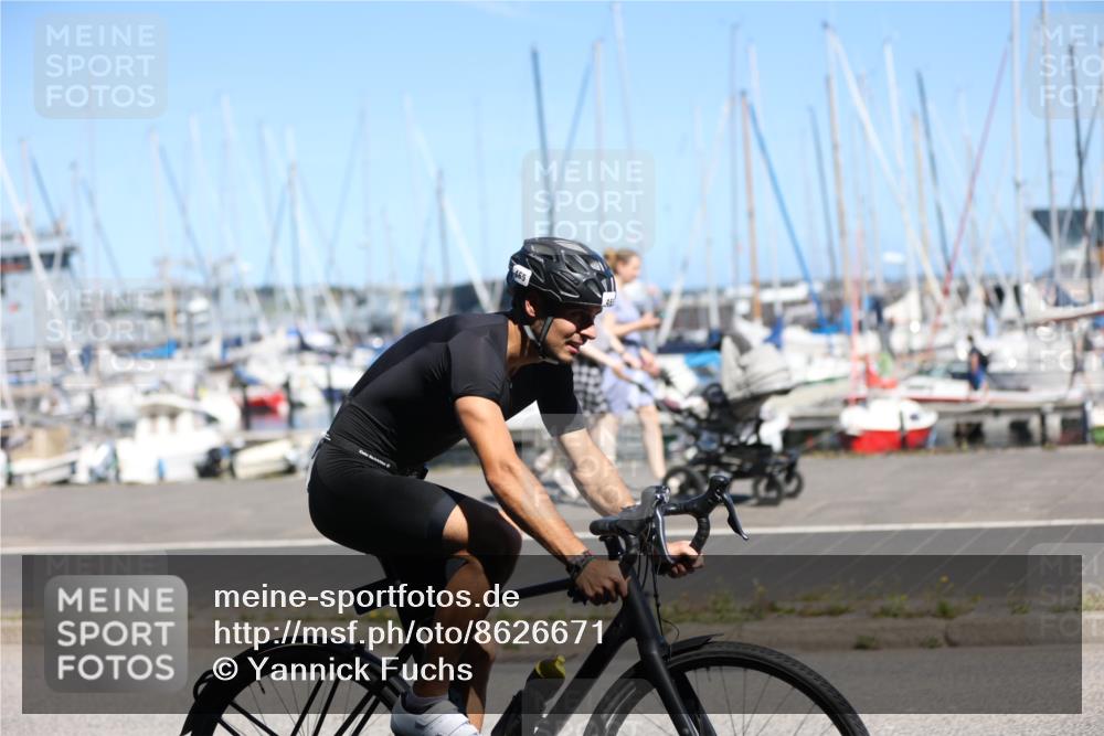 17.08.2025 - KN Förde Triathlon 2025 Yannick Fuchs http://msf.ph/oto/8626671 17.08.2025 13:06:16 Radfahren 408, 414, 419, 465, 490, 495, 403, 470, 487, 500 meine-sportfotos.de