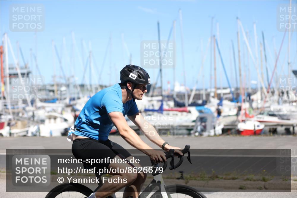 17.08.2025 - KN Förde Triathlon 2025 Yannick Fuchs http://msf.ph/oto/8626679 17.08.2025 13:06:21 Radfahren 396, 408, 414, 419, 420, 482, 490, 495, 465 meine-sportfotos.de
