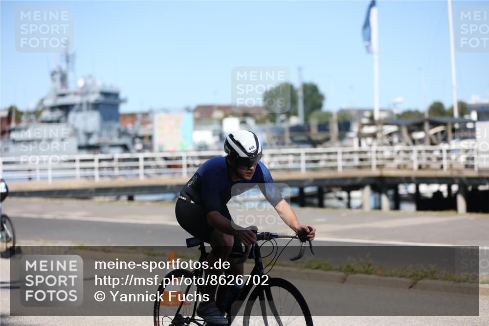 17.08.2025 - KN Förde Triathlon 2025 Yannick Fuchs http://msf.ph/oto/8626702 17.08.2025 13:06:43 Radfahren 407, 413, 415, 417, 422, 426, 498, 507, 357, 407, 505, 506 meine-sportfotos.de