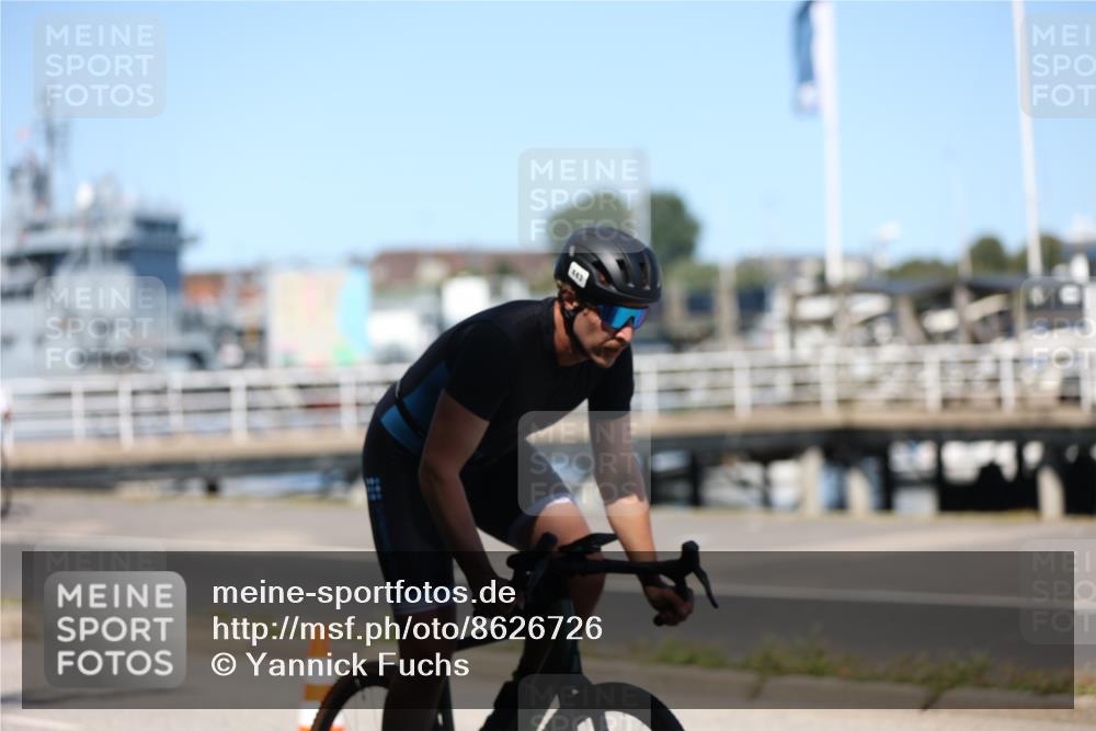 17.08.2025 - KN Förde Triathlon 2025 Yannick Fuchs http://msf.ph/oto/8626726 17.08.2025 13:07:01 Radfahren 427, 443, 459, 501, 532, 415 meine-sportfotos.de