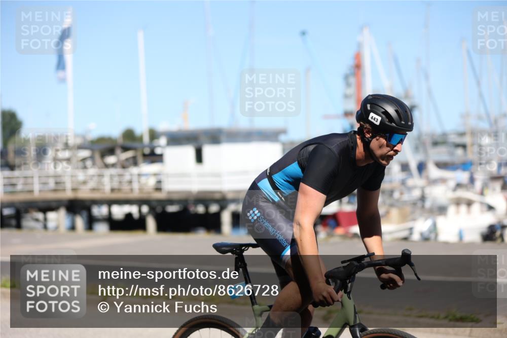 17.08.2025 - KN Förde Triathlon 2025 Yannick Fuchs http://msf.ph/oto/8626728 17.08.2025 13:07:01 Radfahren 427, 443, 459, 501, 532, 415 meine-sportfotos.de
