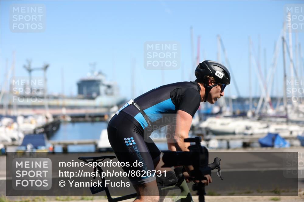 17.08.2025 - KN Förde Triathlon 2025 Yannick Fuchs http://msf.ph/oto/8626731 17.08.2025 13:07:02 Radfahren 427, 443, 459, 501, 532 meine-sportfotos.de