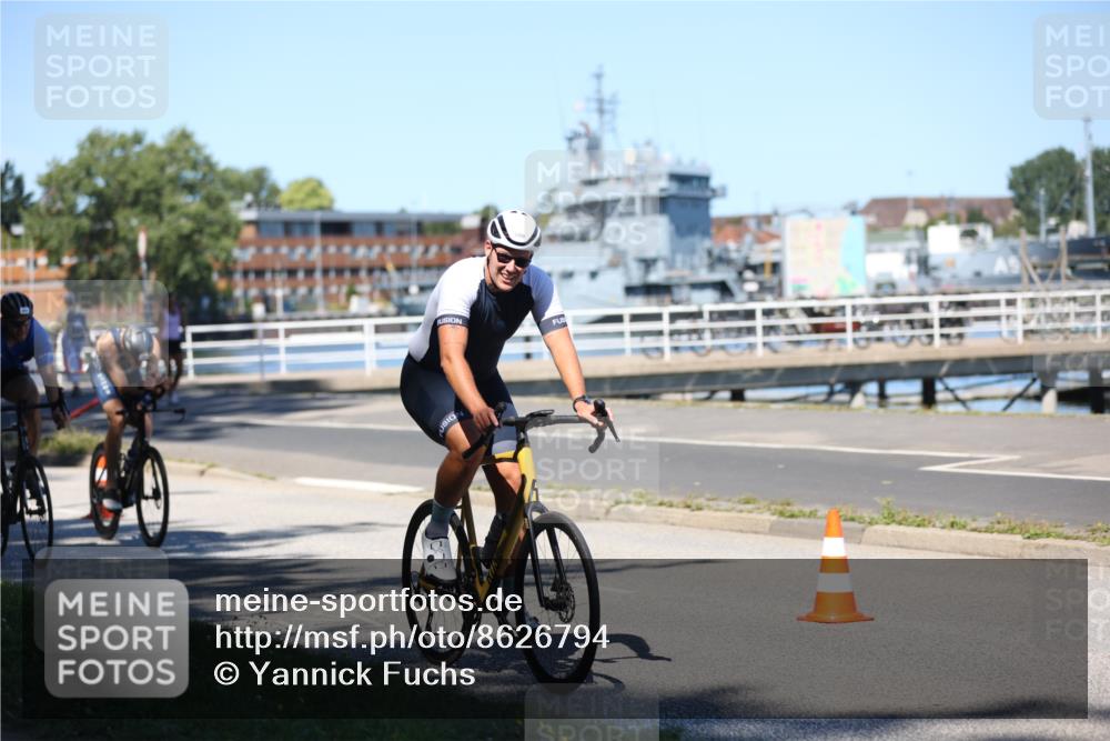 17.08.2025 - KN Förde Triathlon 2025 Yannick Fuchs http://msf.ph/oto/8626794 17.08.2025 13:07:40 Radfahren 397, 408, 421, 455, 480, 487, 496, 500, 548, 480, 529 meine-sportfotos.de
