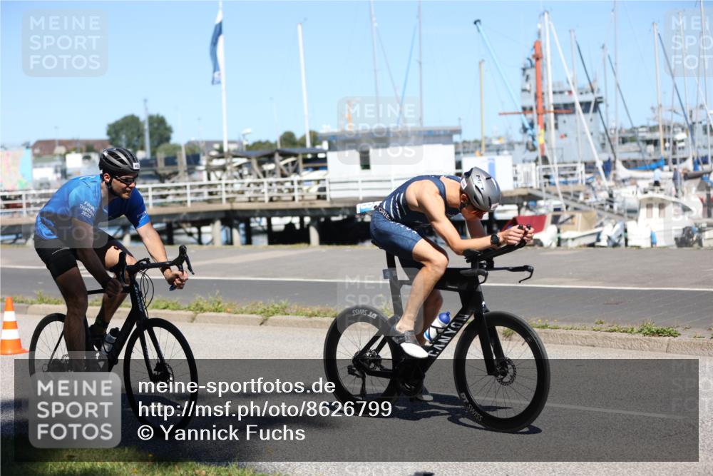 17.08.2025 - KN Förde Triathlon 2025 Yannick Fuchs http://msf.ph/oto/8626799 17.08.2025 13:07:42 Radfahren 397, 408, 421, 455, 487, 496, 500, 548, 480, 487 meine-sportfotos.de