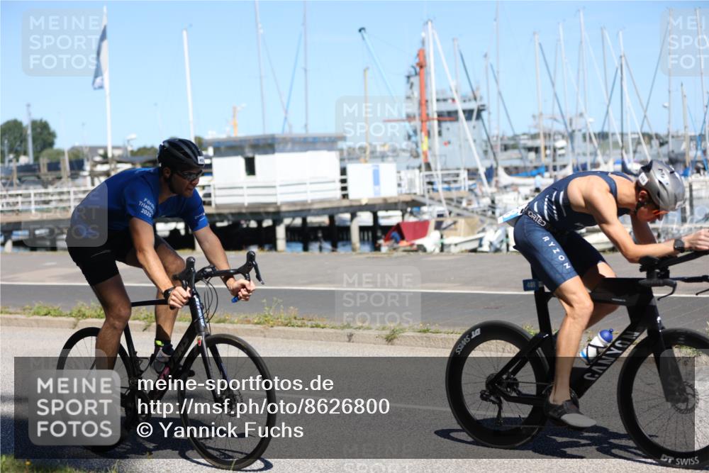 17.08.2025 - KN Förde Triathlon 2025 Yannick Fuchs http://msf.ph/oto/8626800 17.08.2025 13:07:42 Radfahren 397, 408, 421, 455, 487, 496, 500, 548, 480, 487 meine-sportfotos.de