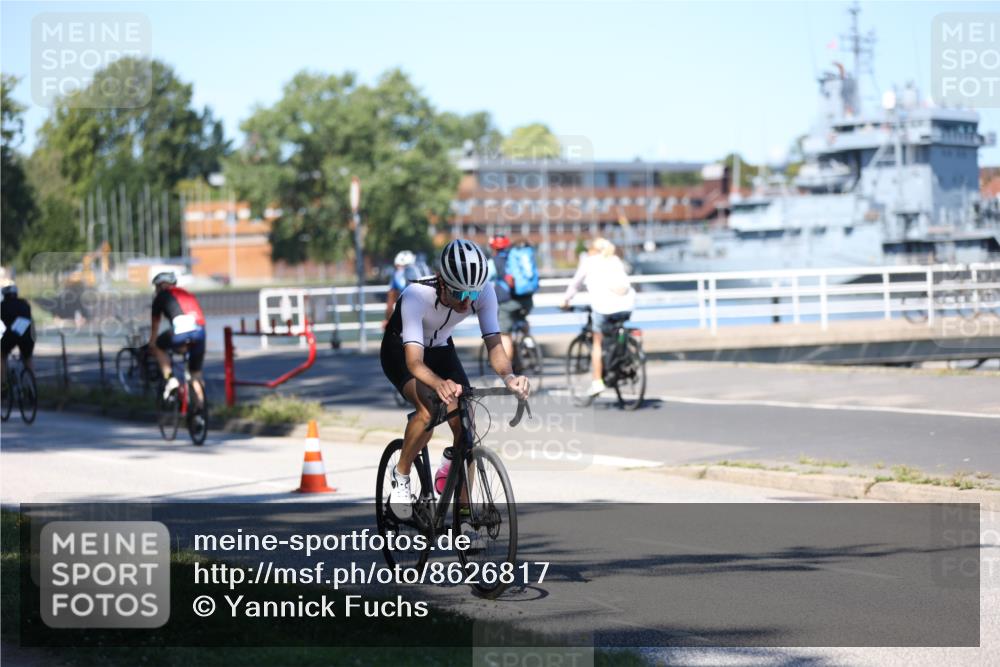 17.08.2025 - KN Förde Triathlon 2025 Yannick Fuchs http://msf.ph/oto/8626817 17.08.2025 13:07:53 Radfahren 419, 397, 421, 496 meine-sportfotos.de