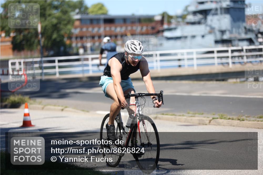 17.08.2025 - KN Förde Triathlon 2025 Yannick Fuchs http://msf.ph/oto/8626824 17.08.2025 13:08:02 Radfahren 420, 477, 490, 525, 526, 540, 419 meine-sportfotos.de