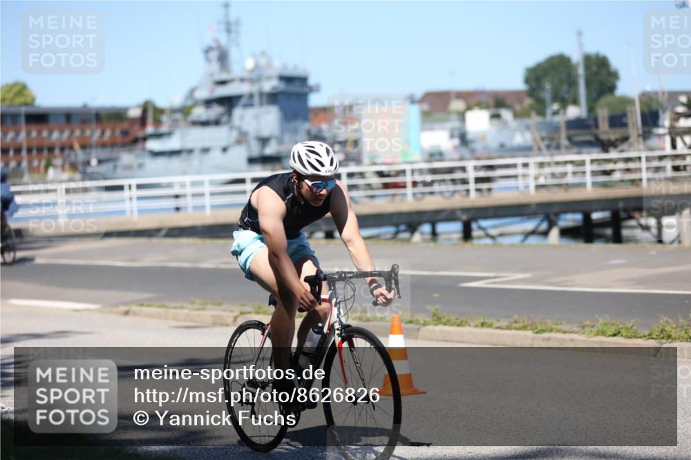 17.08.2025 - KN Förde Triathlon 2025 Yannick Fuchs http://msf.ph/oto/8626826 17.08.2025 13:08:02 Radfahren 420, 477, 490, 525, 526, 540, 419 meine-sportfotos.de