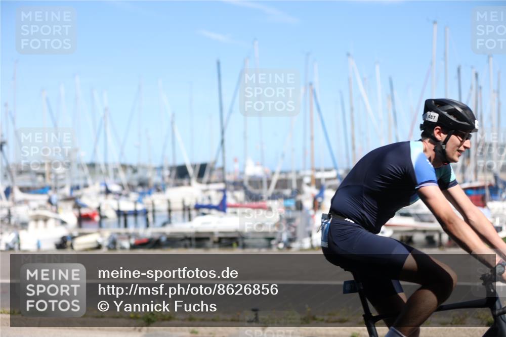 17.08.2025 - KN Förde Triathlon 2025 Yannick Fuchs http://msf.ph/oto/8626856 17.08.2025 13:08:20 Radfahren 357, 407, 439, 482, 506, 544, 413, 417, 431, 441, 486, 505, 507, 544 meine-sportfotos.de