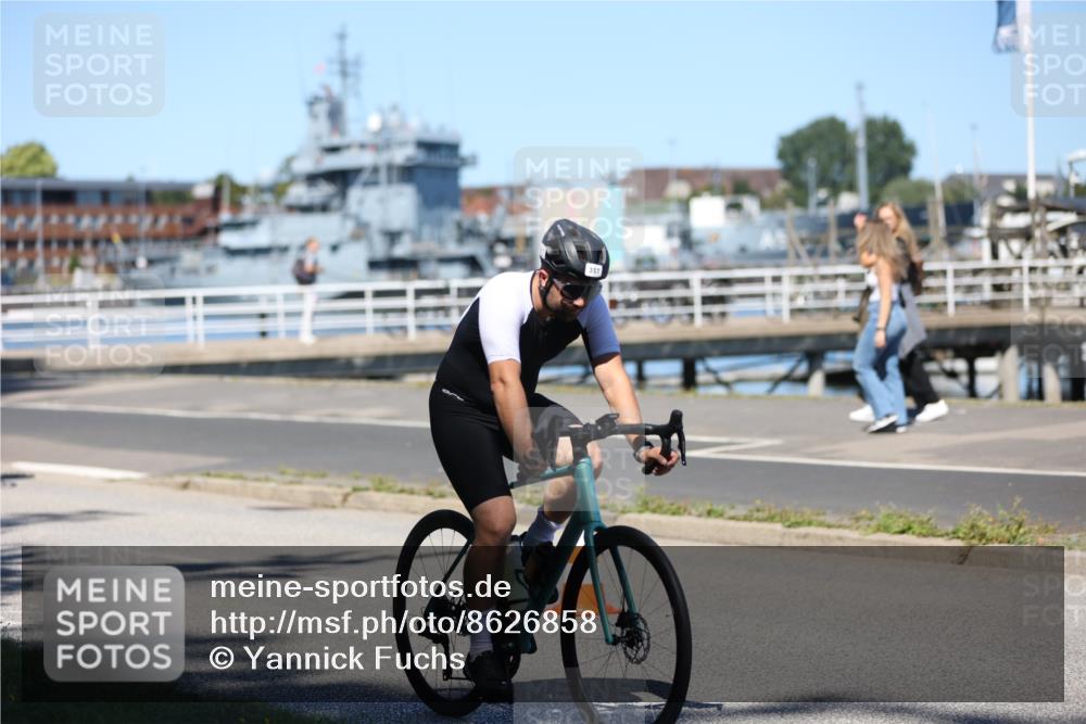 17.08.2025 - KN Förde Triathlon 2025 Yannick Fuchs http://msf.ph/oto/8626858 17.08.2025 13:08:22 Radfahren 357, 407, 439, 413, 417, 441, 482, 486, 505, 506, 507, 544 meine-sportfotos.de
