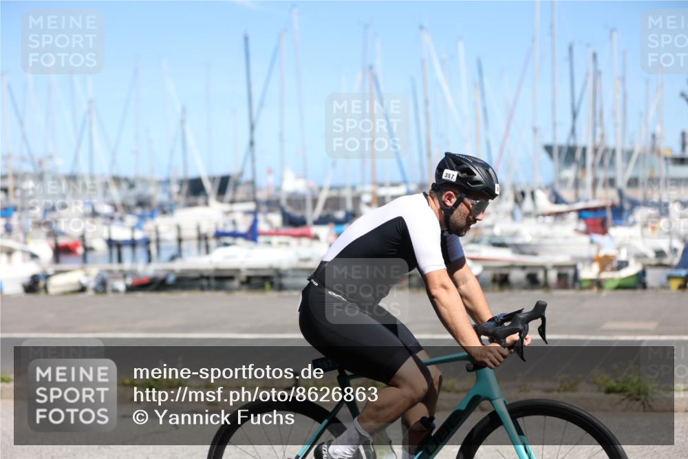 17.08.2025 - KN Förde Triathlon 2025 Yannick Fuchs http://msf.ph/oto/8626863 17.08.2025 13:08:22 Radfahren 357, 407, 439, 413, 417, 441, 482, 486, 505, 506, 507, 544 meine-sportfotos.de